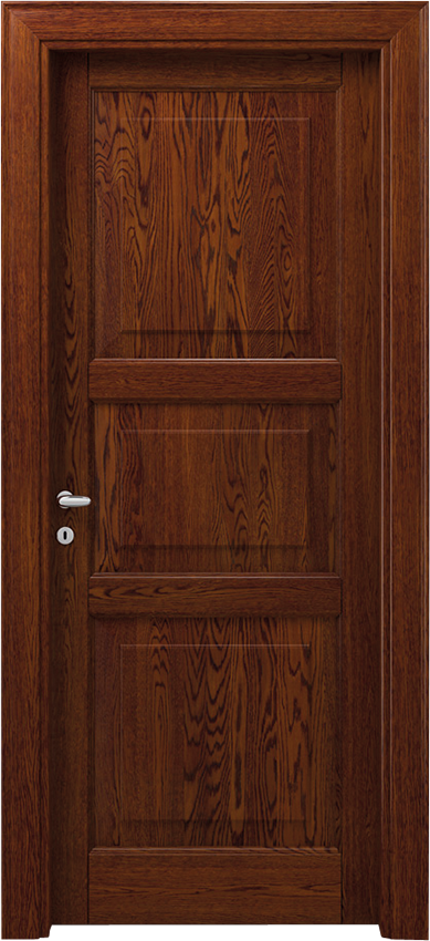 Interior swinging door 3/B, 110 e Lode - Oak chestnut antique - Garofoli