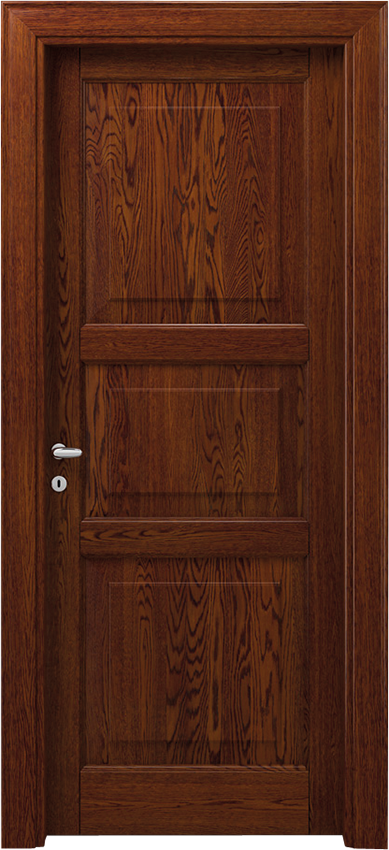 Interior swinging door 3/B, 110 e Lode - Oak chestnut antique - Garofoli