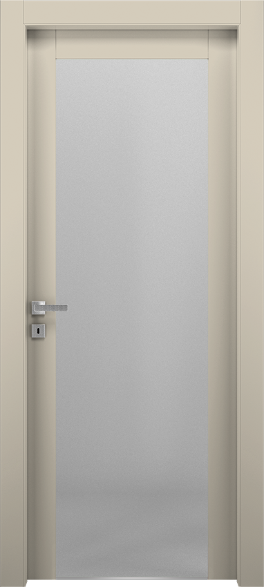Porta da interni a battente SALU 1V2001, Spenia - Laccato ral9001 - Garofoli