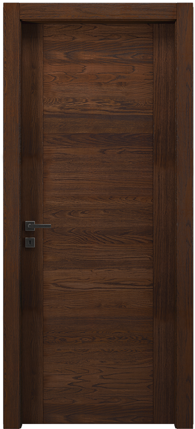 Interior swinging door L/T/2015, Mirawood - Oak dark leather - Garofoli