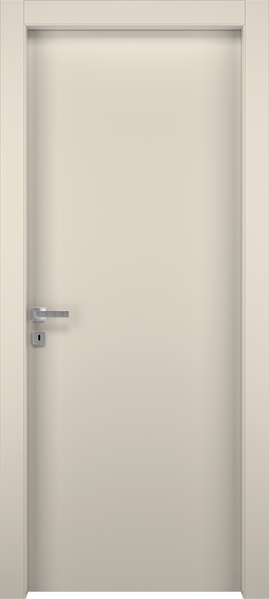 Interior swinging door MANA 1L 50, Milia - Ral 9001 - Garofoli