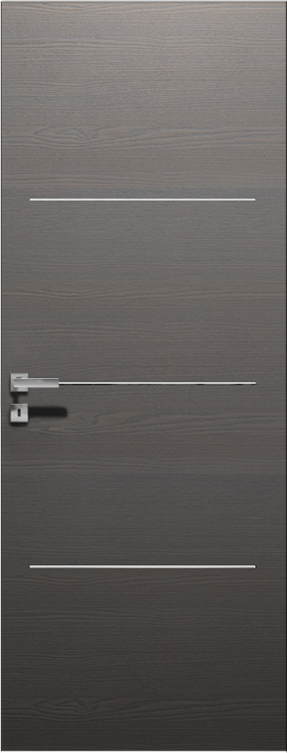 Interior swinging door ORIZZONTE 3F PORTA FILOMURO, Filomuro - Oak stone - Garofoli