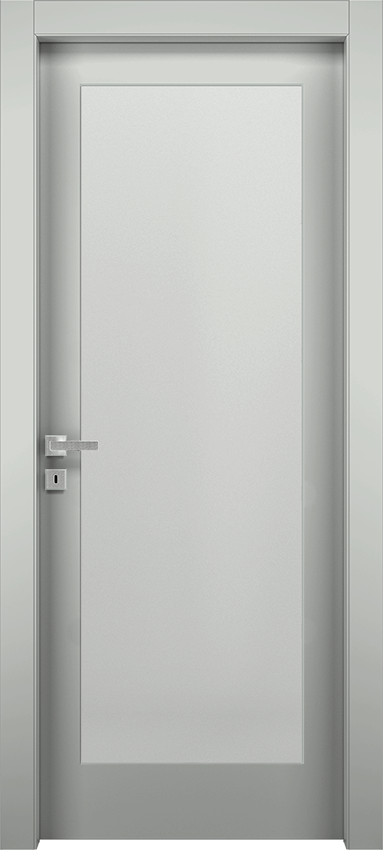 Interior swinging door MIVV 1V 50, Milia - Ral 7035 - Garofoli