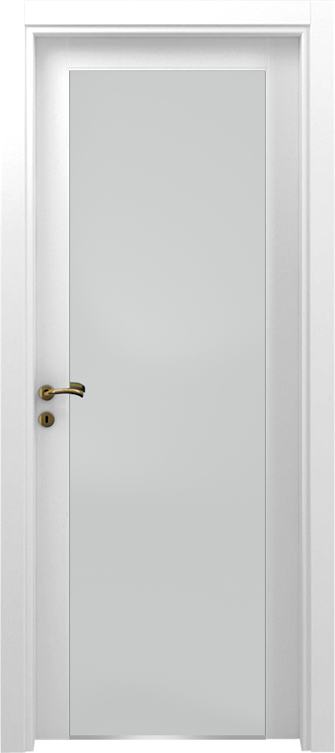 Interior swinging door TINA 1/V/2001, Mirabilia - White lacquered - Garofoli