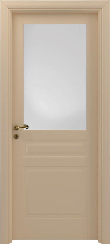 Interior swinging door GRADARO 2/B/O/1/V, Sublimia - Ivory lacquered - Garofoli