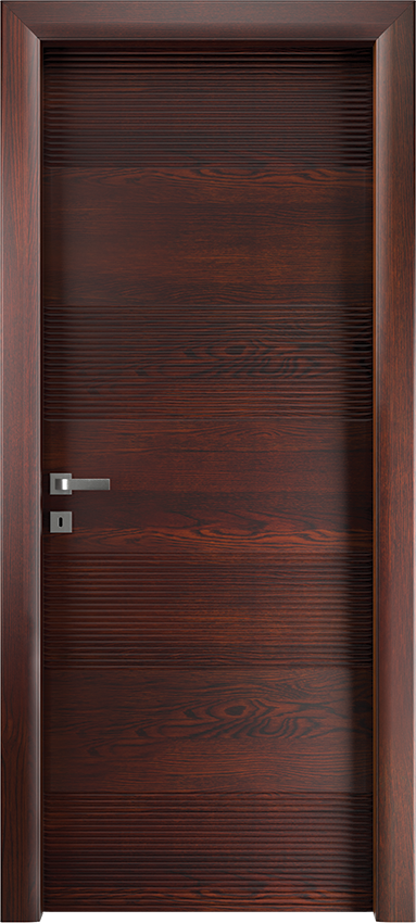 Interior swinging door PANONDA 4/D, Io di Garofoli - Oak wenge' - Garofoli