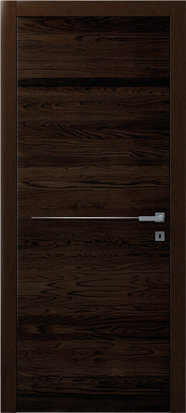 Interior swinging door SPATIO UNO 1/F, Poema - Oak grey - Garofoli