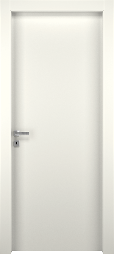 Interior swinging door MANA 1L 50, Milia - Ral 9010 - Garofoli