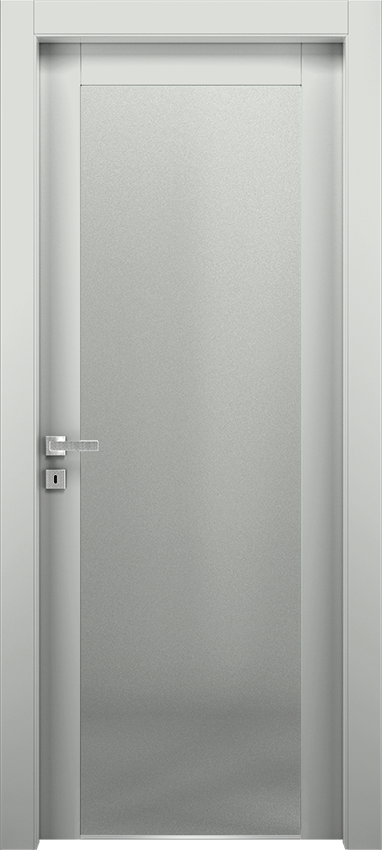 Porta da interni a battente SALU 1V2001, Spenia - Laccato ral7035 - Garofoli