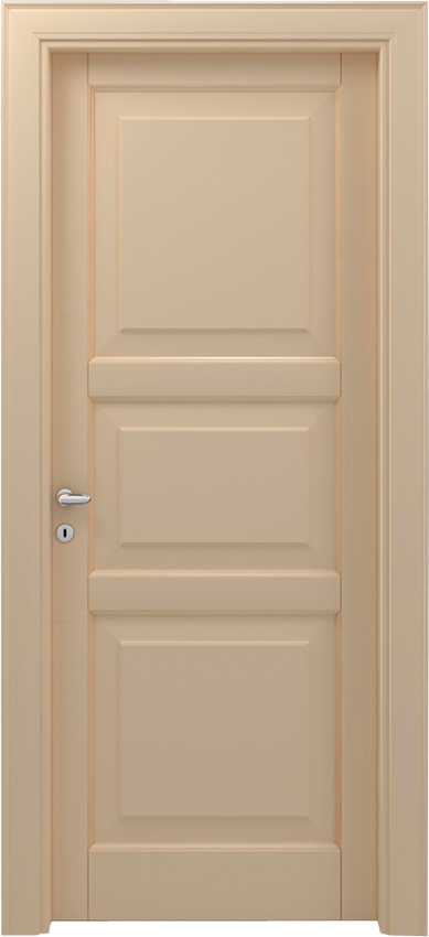 Interior swinging door 3/B, 110 e Lode - Ivory lacquered - Garofoli
