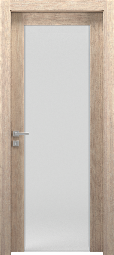 Porta da interni a battente 1/V/2001, Mirawood - Rovere ice - Garofoli