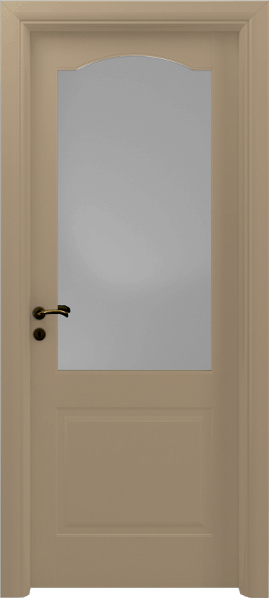 Porte intérieure battante CROSARA 1/B/1/V/C, Sublimia - Laque tourterelle - Garofoli