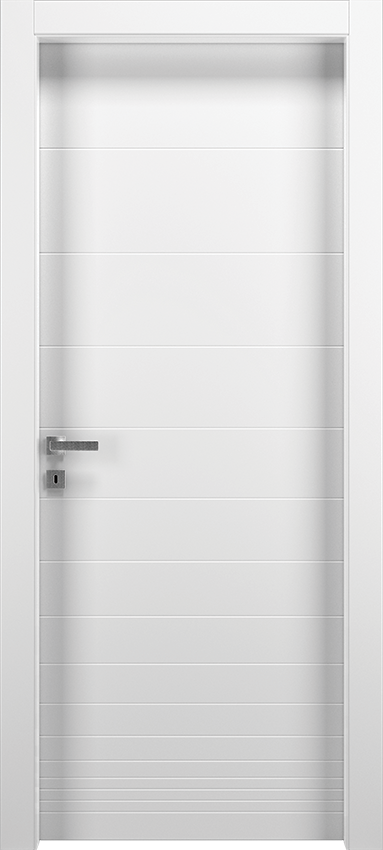 Interior swinging door PIMOTO 1LMOT, Patio - White lacquered - Garofoli