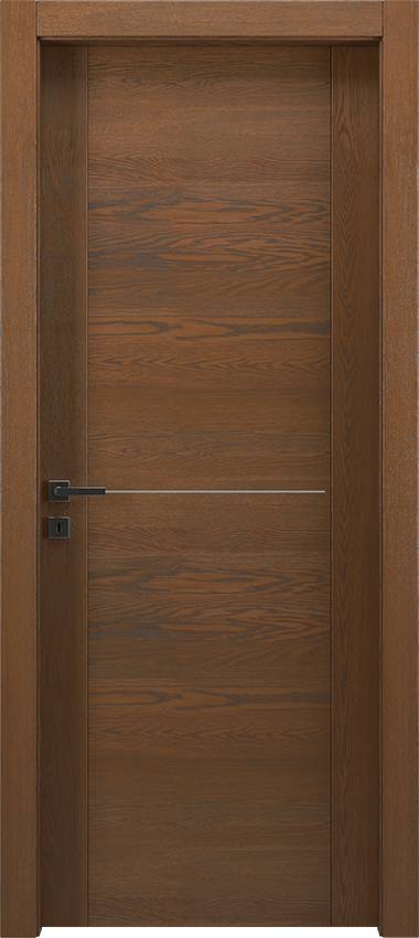 Interior swinging door 1/F/2015, Mirawood - Oak earth - Garofoli