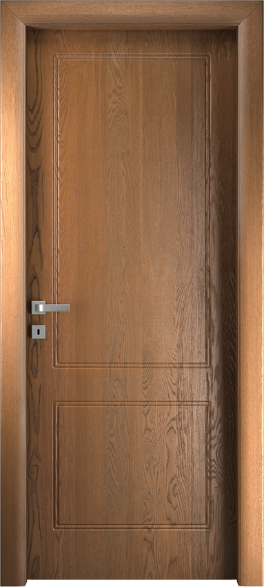 Interior swinging door BIONDA 2/B, Io di Garofoli - Oak earth - Garofoli