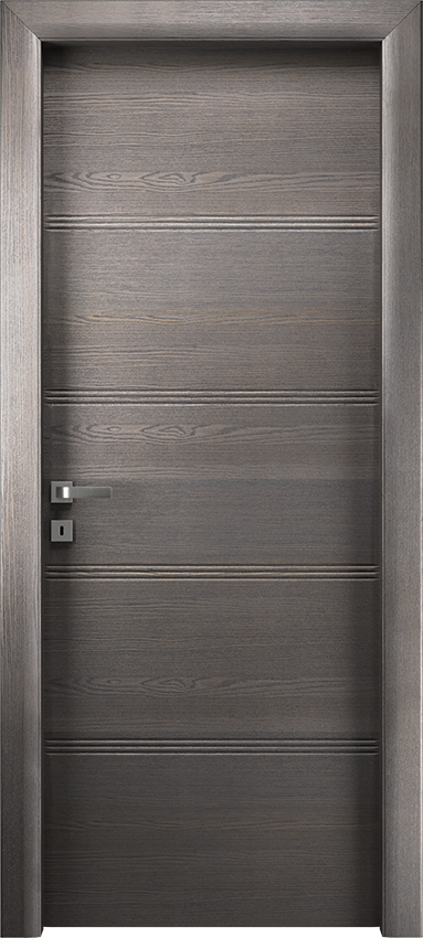 Interior swinging door QUADRONDA 4/O/3/INC, Io di Garofoli - Oak stone - Garofoli