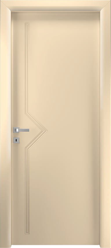 Interior swinging door DIBLA 2/P, Io di Garofoli - Ivory lacquered - Garofoli