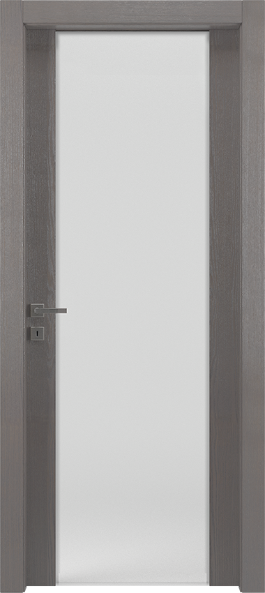 Porta da interni a battente 1/V/ST/2015, Mirawood - Rovere pietra - Garofoli