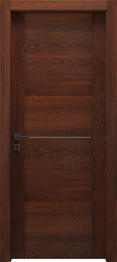 Interior swinging door 1/F/2015, Mirawood - Oak wenge' - Garofoli