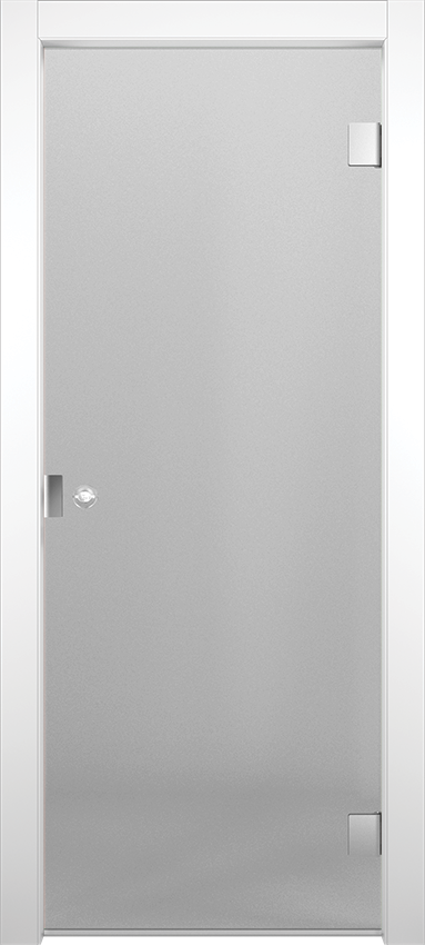 Interior swinging door MIVA 1TV 50, Milia - White lacquered - Garofoli