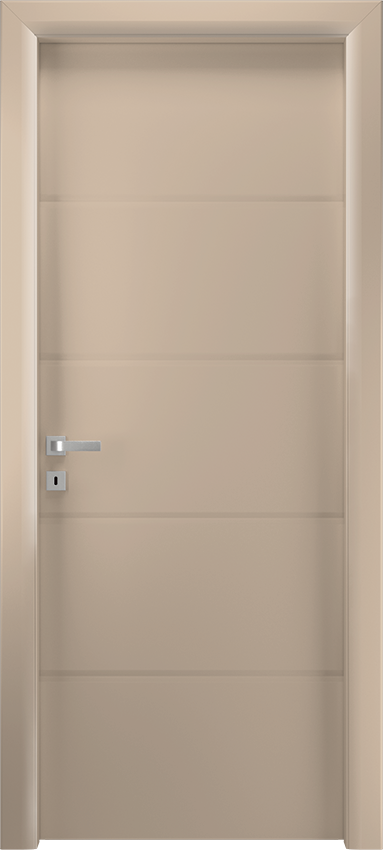 Interior swinging door ROSIA 4/R/2003, Io di Garofoli - Dove grey lacquered - Garofoli