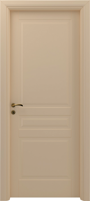 Interior swinging door TRIORA 3/B, Sublimia - Ivory lacquered - Garofoli