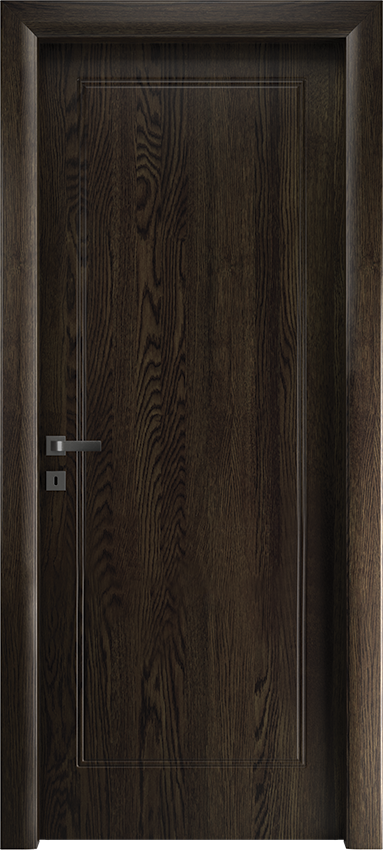 Interior swinging door UNIONDA 1/B, Io di Garofoli - Oak grey - Garofoli