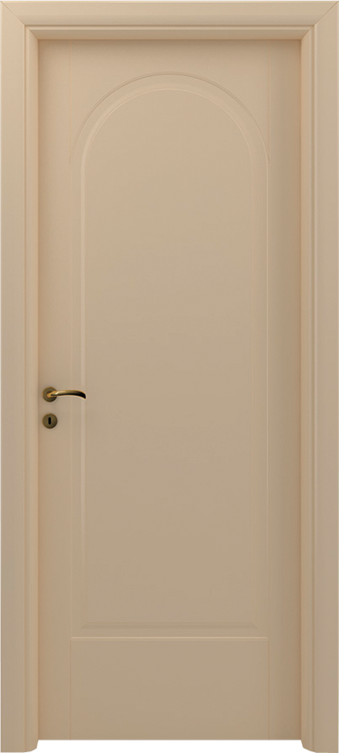 Porte intérieure battante QUARONA 1/B/A, Sublimia - Laque ivoire - Garofoli