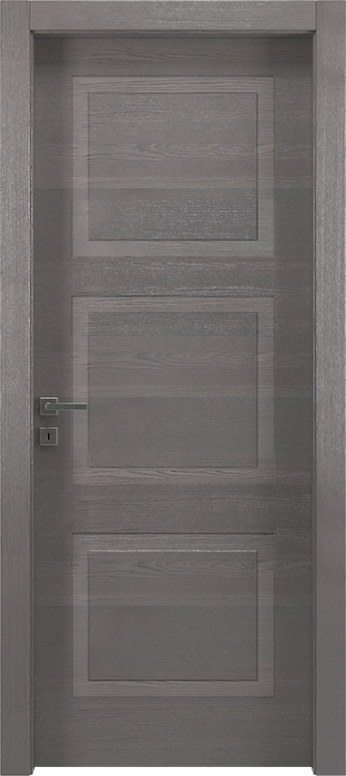Porta da interni a battente 3/B, Mirawood - Rovere pietra - Garofoli