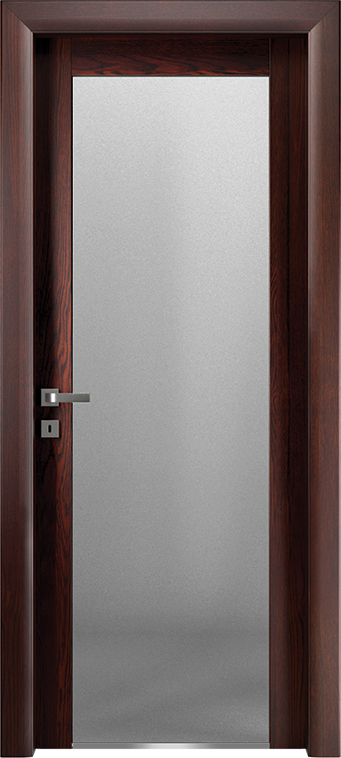 Porta da interni a battente 1/V/2001, Io2023 - Rovere wenge' - Garofoli