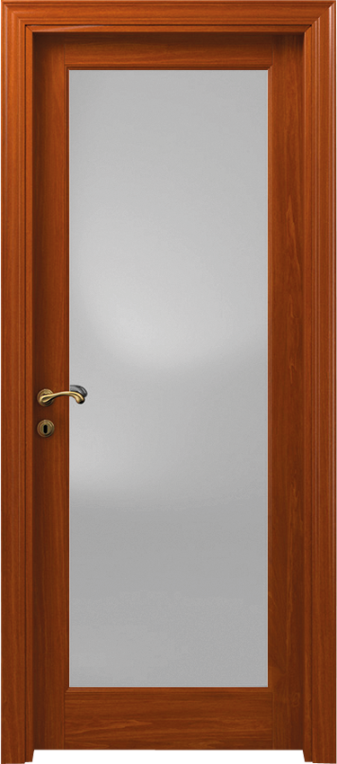 Porta da interni a battente 1/V/G, Classica - Satine' - Garofoli