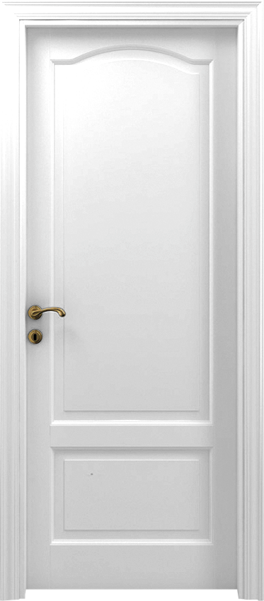 Interior swinging door 2/B/C/2002, Classica - White lacquered - Garofoli