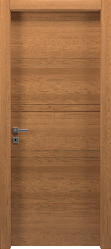 Porta da interni a battente 8/R, Mirawood - Rovere sbiancato - Garofoli