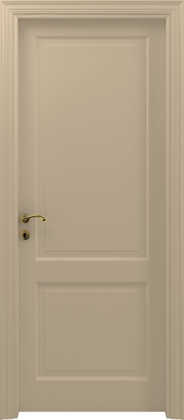 Interior swinging door 2/B, Classica - Ivory lacquered - Garofoli