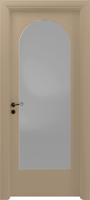 Interior swinging door FALIONE 1/V/A, Sublimia - Dove grey lacquered - Garofoli