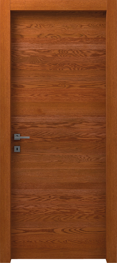 Porta da interni a battente FORTIA 1/L, Gdesigner - Rovere teak - Garofoli