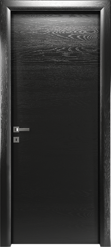 Interior swinging door ORONDA 1/L/O, Io di Garofoli - Deep black oak - Garofoli