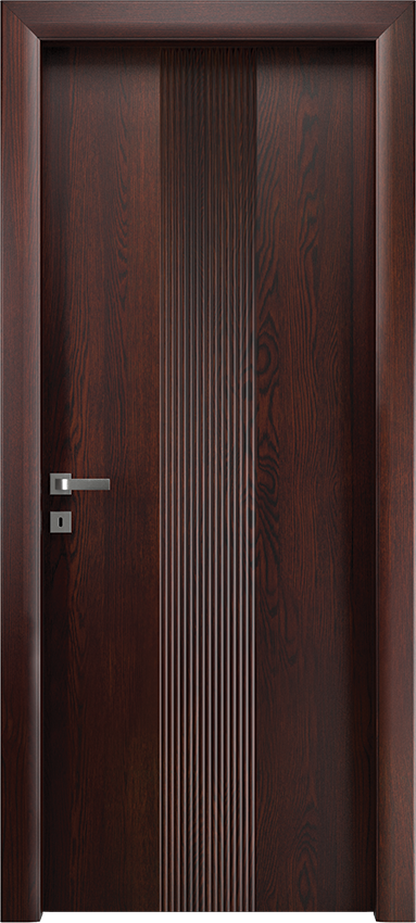 Porta da interni a battente PERONDA 1/D, Io2023 - Rovere wenge' - Garofoli