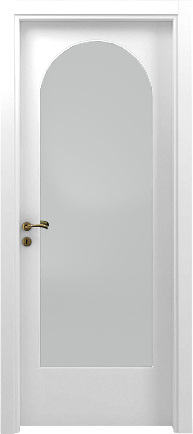 Interior swinging door NIVA 1/V/A, Mirabilia - White lacquered - Garofoli