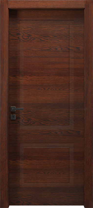 Porta da interni a battente 2/B, Mirawood - Rovere wenge' - Garofoli