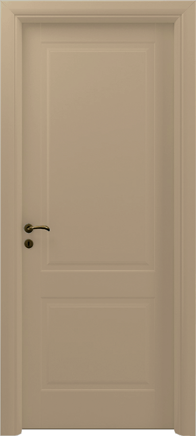 Interior swinging door GUALA 2/B, Sublimia - Dove grey lacquered - Garofoli