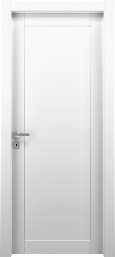 Interior swinging door SORIZZ 1PAO, Spenia - White lacquered - Garofoli