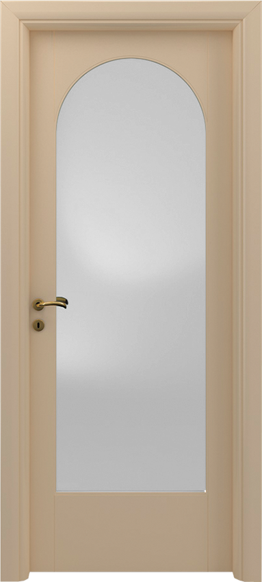 Interior swinging door FALIONE 1/V/A, Sublimia - Ivory lacquered - Garofoli