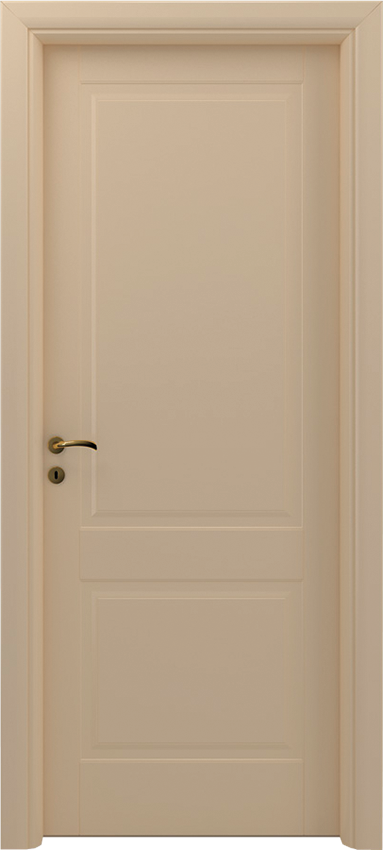 Interior swinging door GUALA 2/B, Sublimia - Ivory lacquered - Garofoli