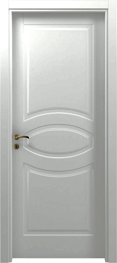 Porta da interni a battente OLISSIA 3/B/2005, Mirabilia - Laccato ral7035 - Garofoli