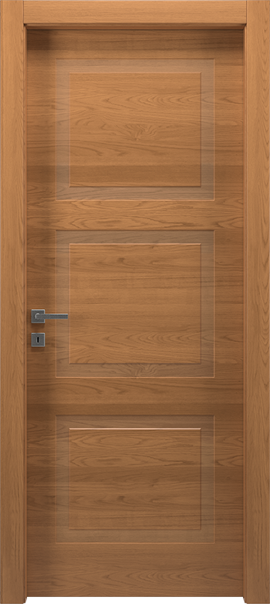 Porta da interni a battente 3/B, Mirawood - Rovere sbiancato - Garofoli