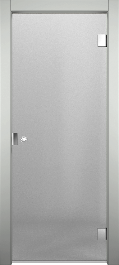 Interior swinging door MIVA 1TV 50, Milia - Ral 7035 - Garofoli