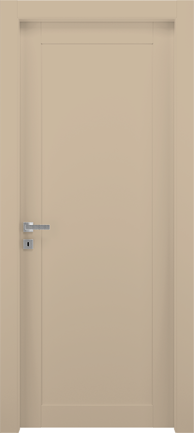 Interior swinging door SORIZZ 1PAO, Spenia - Dove grey lacquered - Garofoli