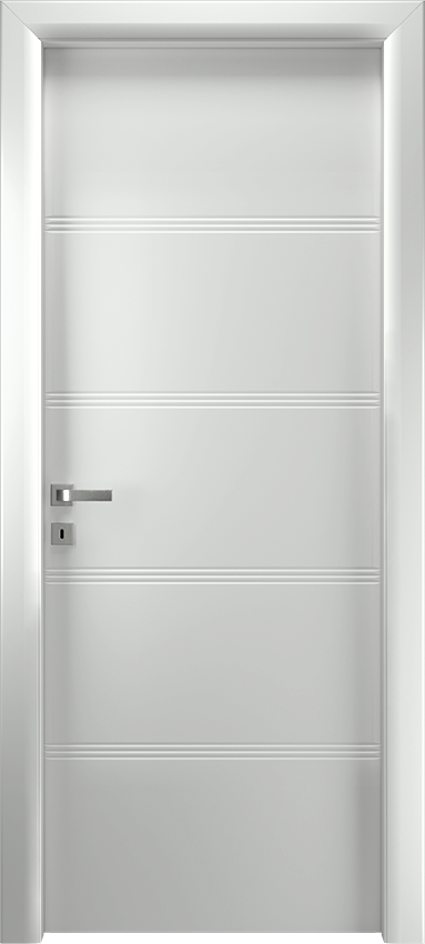 Interior swinging door QUADRONDA 4/O/3/INC, Io di Garofoli - Ral 7035 - Garofoli