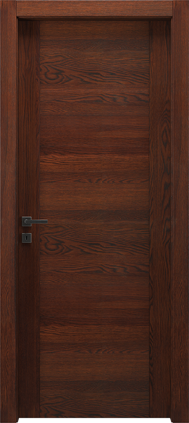 Porta da interni a battente L/T/2015, Mirawood - Rovere wenge' - Garofoli